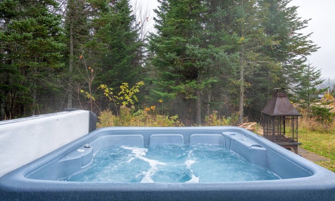 Petite-Riviere-Saint-Francois Cabaña | Chalet Érables | 3 Bedrooms | Hot Tub | Sleeps 8