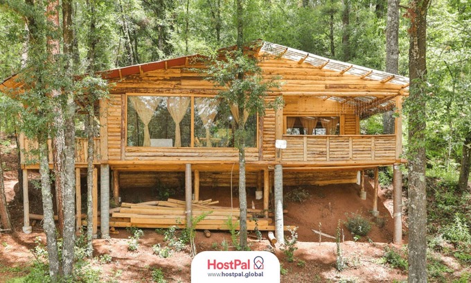 Acaxochitlán Apartamento | Cabaña Chalchopan | Adrenalina en el bosque ⸙