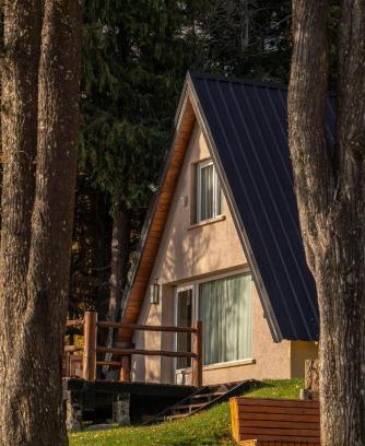 San Carlos de Bariloche Chalet De Esquí | Cabaña costa de lago en complejo de cabañas