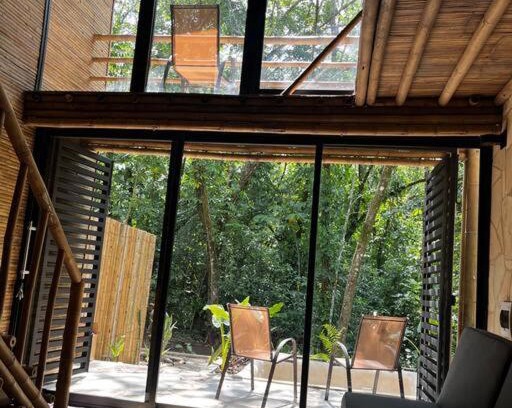 Palenque Apartamento | Cabaña de Bambú en la Selva
