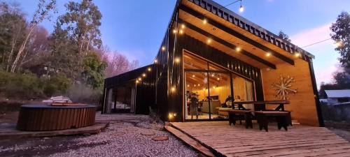 Casa de Lata Casa | Cabaña en el bosque-Termas de Chillán