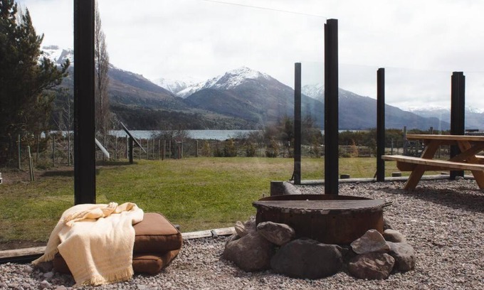 Meliquina Chalet De Esquí | Cabaña frente al lago Meliquina