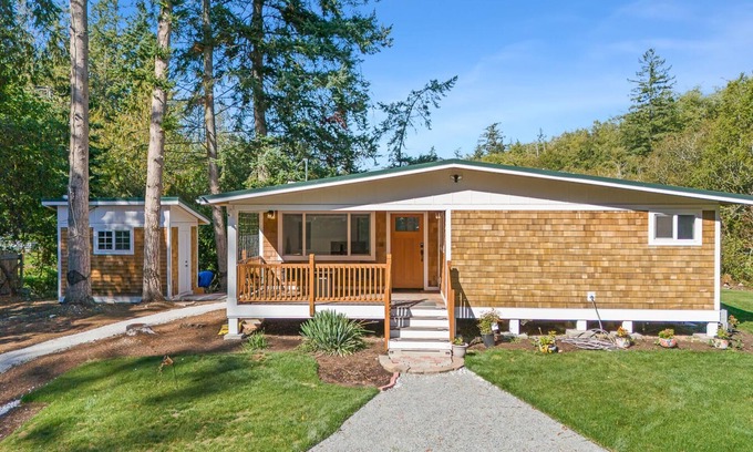 Camano Island Cabina | Cabaña para recargarte de energia a 7 min de Parques estatales senderos y playas