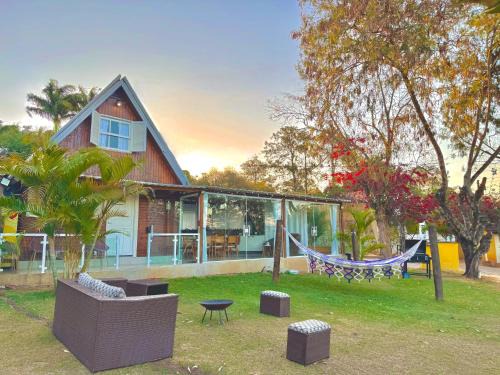 Itu Chalet De Esquí | Cabaña Show Piscina Lagoa - Camping Carrion
