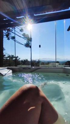 Quatro Barras Chalet De Esquí | Cabana do Aviador vista Montanhas