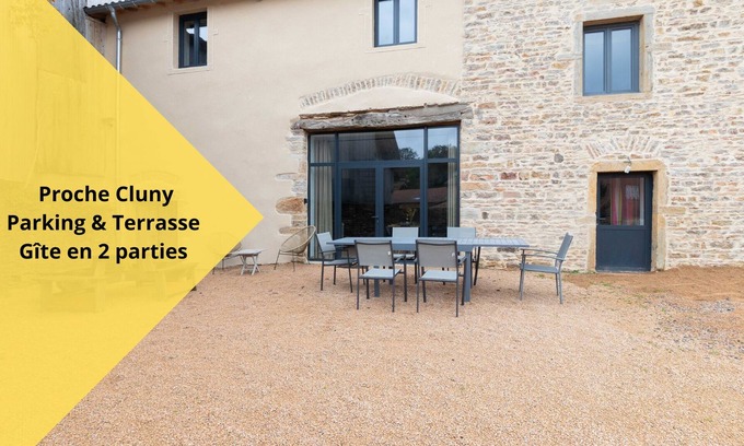 Jalogny Apartamento | Cabana & Le Gîte de Jalogny - Proche Cluny