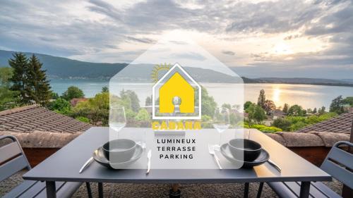Veyrier-du-Lac Apartamento | CABANA & Sunset - Terrasse , Parking & Lac
