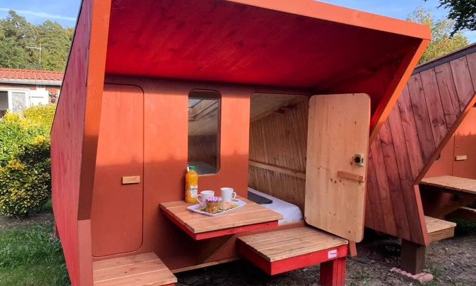Angicourt Cabina | Cabane Stadium - ohne Sanitär 2 Personen