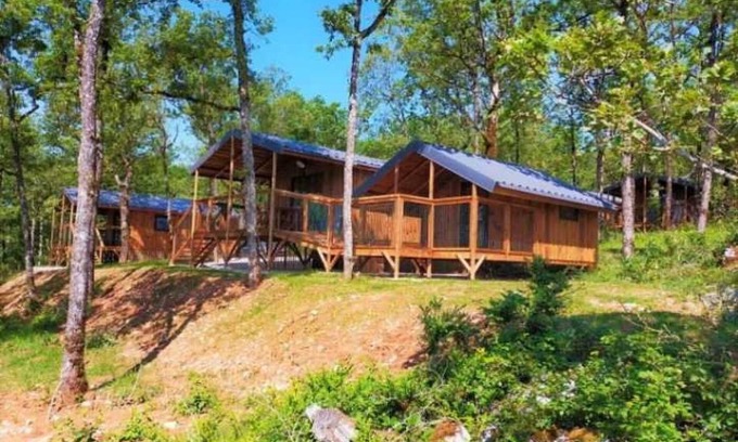 Saint-Cirq-Lapopie Cabina | Cabane 3 étoiles - Piscine - efchcf
