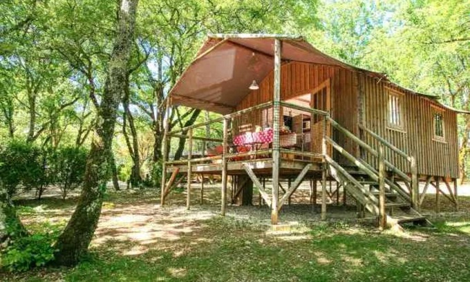 Loupiac Cabina | Cabane 3 étoiles - Piscine - eecca0