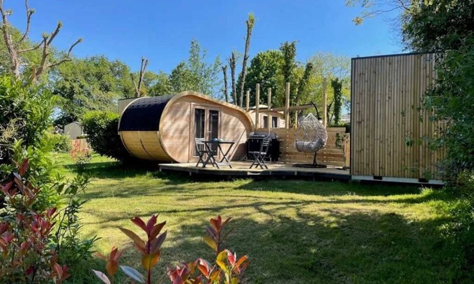 Talmont-Saint-Hilaire Cabina | Cabane 3 étoiles - Piscine - ccafbge