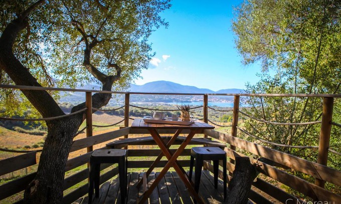 Olmeto Casa | Cabane Dans les Arbres, Domaine de l Ogliastru