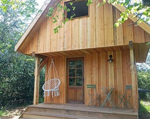 Marcillac-la-Croisille Chalet De Esquí | Cabane Insolite à la Ferme