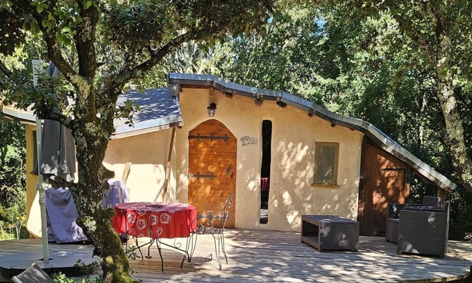 Labastide-de-Virac Cabaña | Cabane "La Fée des Bois"