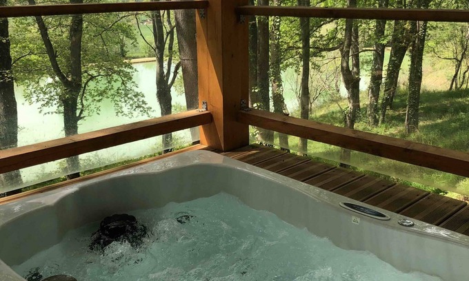 Sevignacq Casa | Casa-Cabane-Superior-Baño con ducha-Vista al Lago