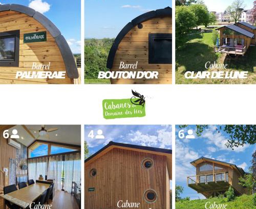 Paroisse Saint-Vincent-de-Paul Chalet De Esquí | Cabanes du Domaine des Fées