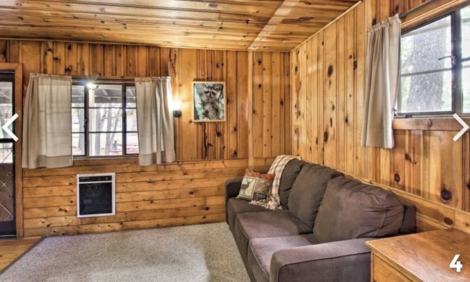 Pinetop-Lakeside Cabaña | Cabin 4 Hidden Rest Resort