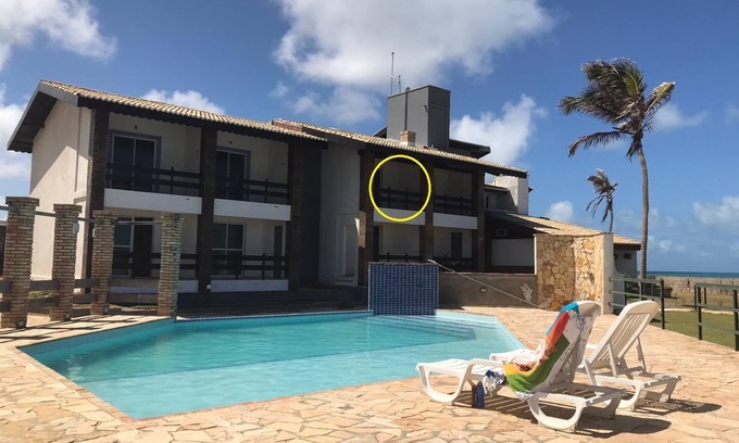 Aguas Belas Apartamento | CABIN APARTMENT (with sea view and pool)