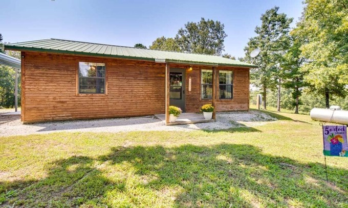 Calico Rock Cabina | Cabin in Jordan, AR 2 bed 1 bath Cabin