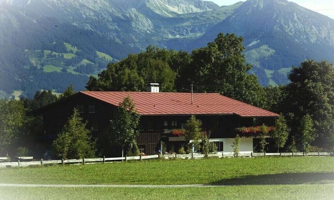 Ofterschwang Cabaña | Cabin in Ofterschwang with swimming pool