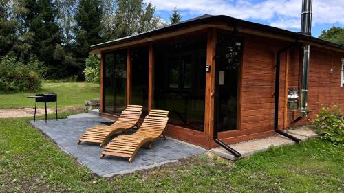 Renavas Casa | Cabin Juodupė