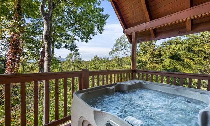Black Bear Falls Cabina | Cabin Life, it’s where memories are made. Sleeps 4