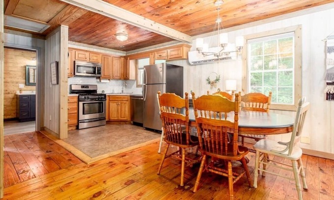 Ellijay Cabina | Cabin+RV/10acres/Stream/Seclusion/Retreat/Sleeps 6