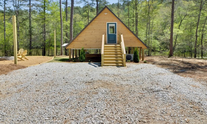 Heflin Apartamento | Cabin w/ Lake Access Near Talladega Nat'l Forest