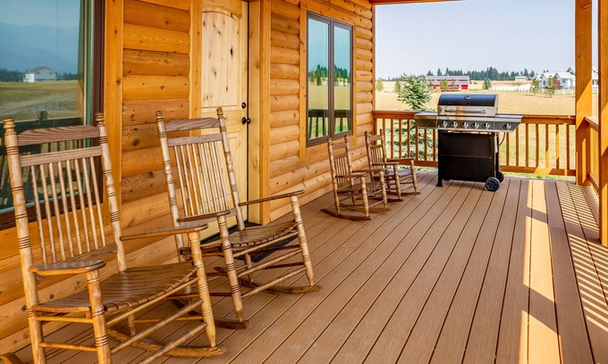Kalispell Cabina | NUEVA CABINA TRANQUILA Y LIMPIA CON GRANDES VISTAS