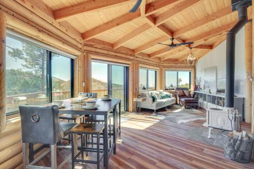 Summerhaven Casa | Cabin with Views, 3 Mi to Mount Lemmon Ski Valley!