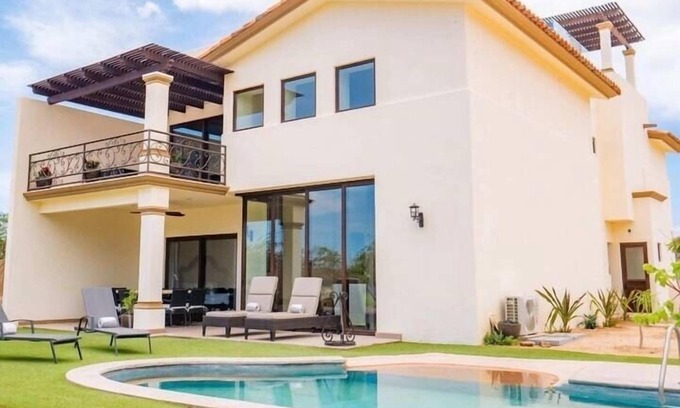 Los Cabos Villa | Cabo Golf Villa Private Pool, Rooftop Hot Tub, Chef & Beach Access
