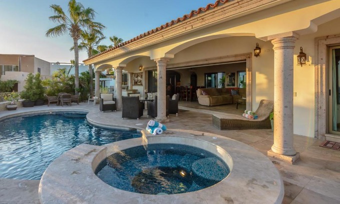 Cabo Bello Casa | Cabo Hacienda with Private Pool and Rooftop Terrace!