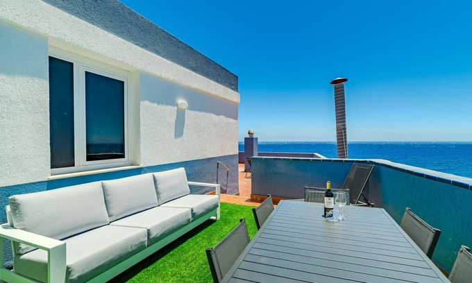 Las Caletillas Apartamento | Caletillas Sea View Penthouse