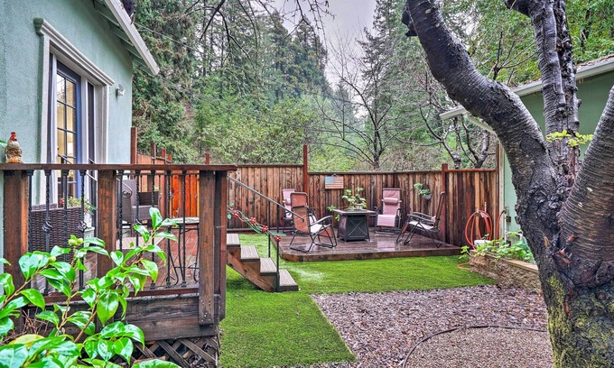 Ben Lomond Cabaña | California Cottage < 4 Mi to Redwood Hiking Trails