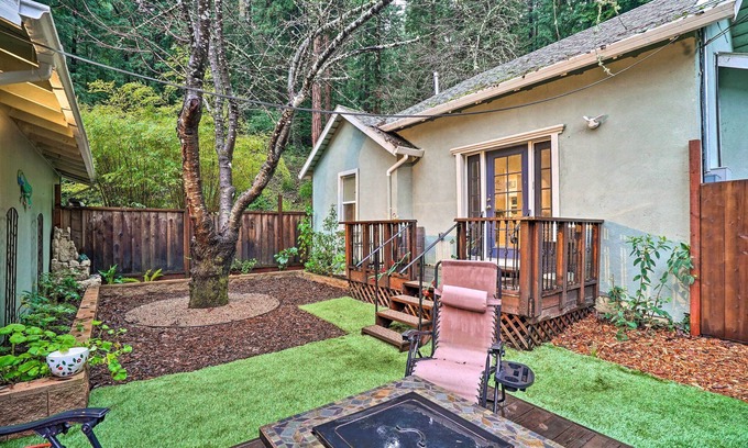 Ben Lomond Cabaña | California Cottage < 4 Mi to Redwood Hiking Trails
