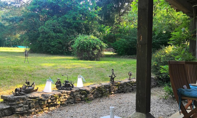 Coux-et-Bigaroque-Mouzens Casa | Calme et Verdure Pour un Séjour Reposant et Dépaysant, Animaux Acceptés