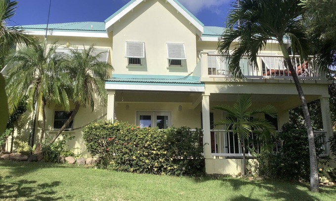 Frigate Bay Villa | Calypso Bay Resorts 'Villa J': disfrute de la brisa del Caribe y la vida en la isla