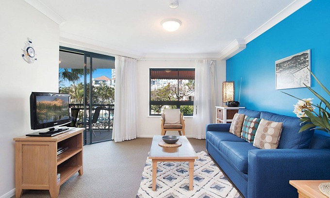 Coolangatta Apartamento | Calypso Plaza Resort Unit 217 - Ubicación en primera línea de playa en Coolangatta Central