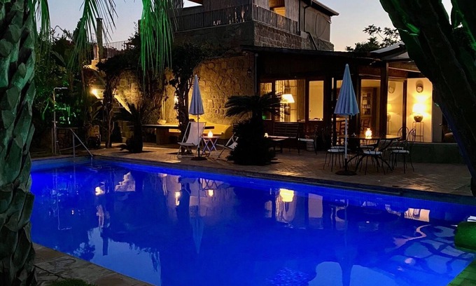 Panza Apartamento | "Cambusa Cottage" with terrace, swimming pool and spa hot tub