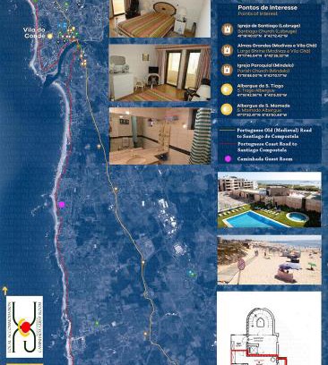 Vila do Conde Apartamento | Caminhada Guest Room