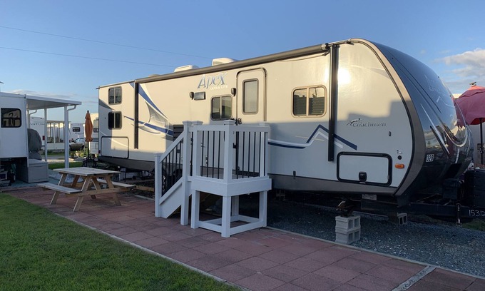North Topsail Beach Casa | Camp at the Beach! Unique vacation experience at beautiful N Topsail Beach, NC.