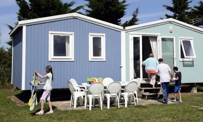 Varaville Casa | Los álamos de camping **** - Chalet 4 habitaciones 6 Personas