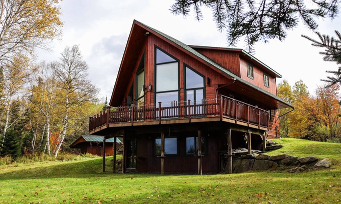 Sandy River Casa | Camp Whynot - ¡Gran chalet con vistas al lago Rangeley!