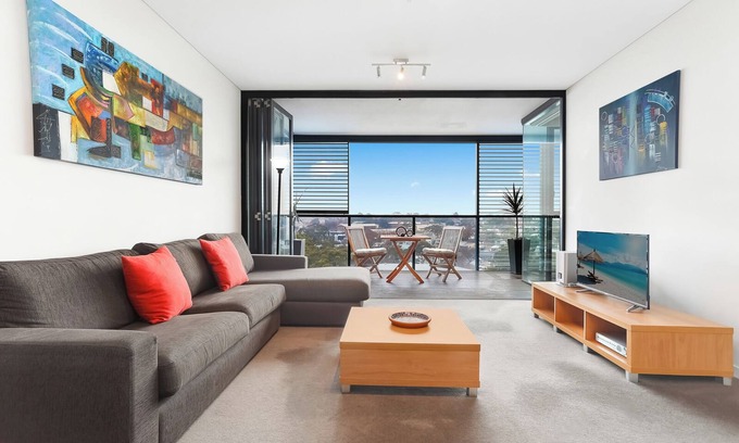 Camperdown Apartamento | Camperdown 1 bdrm with car park, gym & pool