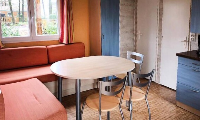 La Boissiere-de-Montaigu Casa | Camping Coeur de Vendée **** - Casa móvil clásica de 3 habitaciones para 5 personas