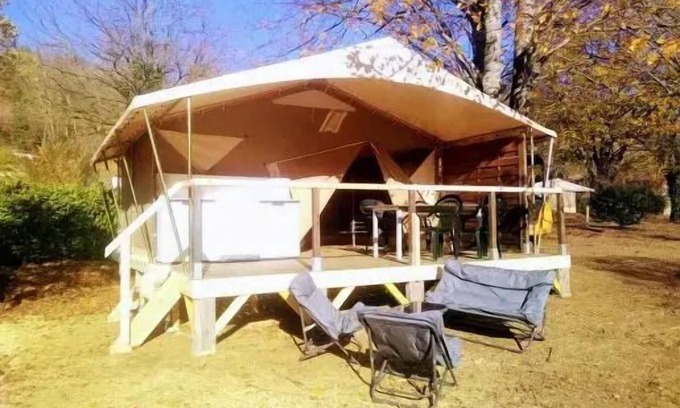 Saint-Vincent-de-Durfort Casa | Camping Heart of Ardeche *** - Lodge 3 habitaciones 5 personas sin instalaciones sanitarias