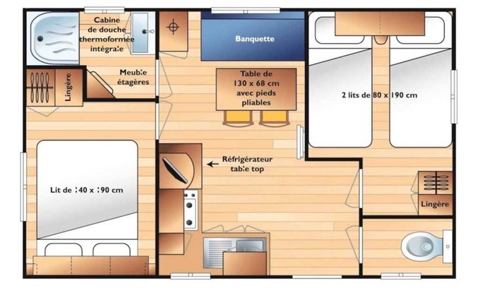 Guemene-Penfao Casa | Camping 3 étoiles - Piscine - eebebi