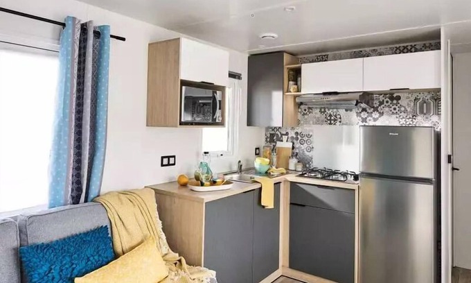 Le Tilleul Casa | Camping Abijune * - Lodge Rapidhom 3 bedrooms (Comfort Range) 6 people