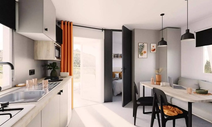 Le Tilleul Casa | Camping Abijune * - Loggia Cottage 2 bedrooms (Comfort Range) 4 people