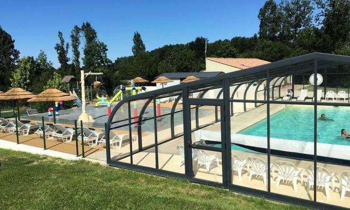 Aubigny-les-Clouzeaux Casa | Camping Campilo **** - Mobile home 2 FEUILLES 3 rooms 4 persons